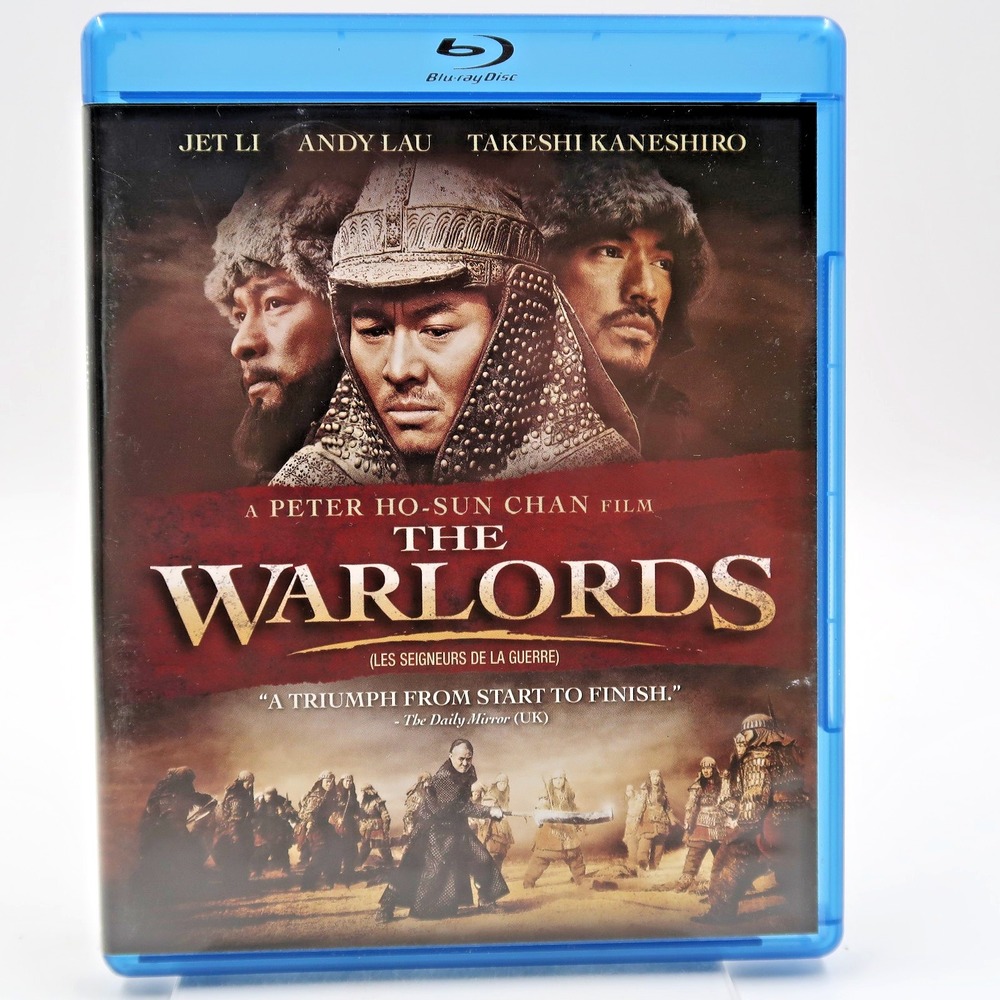 The Warlords Blu-ray 2007 Jet Li Andy Lau Takeshi Kaneshiro Action Movie